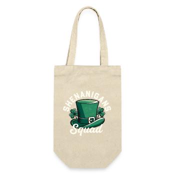 Shenanigans Squad Leprechaun Hat - Gift Bag for Bottles - nature - Front