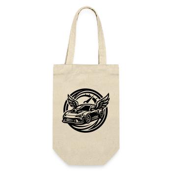 Car Tuning Speedometer - Gift Bag for Bottles - nature - Front