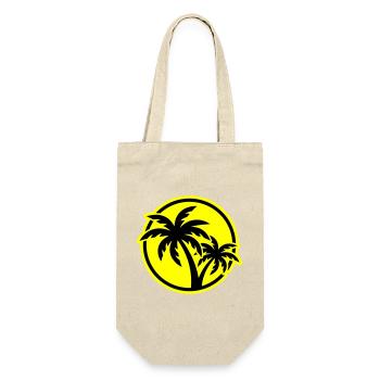 Palm Tree Symbol Beach - Gift Bag for Bottles - nature - Front