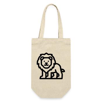 lion - Gift Bag for Bottles - nature - Front