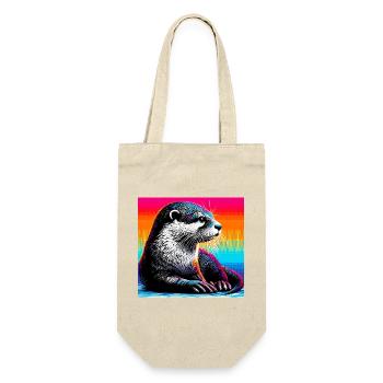 otter - Gift Bag for Bottles - nature - Front