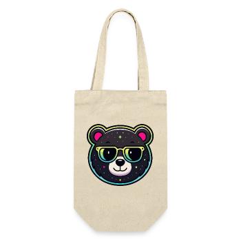 Astral Bear Sonnenbrille - Geschenkbeutel für Flaschen - Natur - Vorne