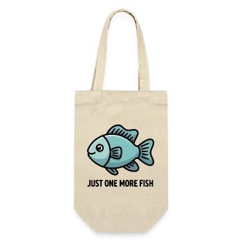 Nur noch ein Geschenk für Fisch-Cartoon-Aquarienliebhaber - Geschenkbeutel für Flaschen - Natur - Vorne