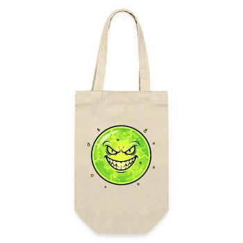 Grim Moon with Grin - Gift Bag for Bottles - nature - Front