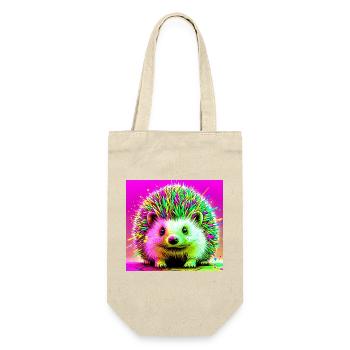 hérisson - Sac à bouteille - nature - Devant