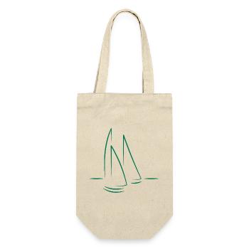 Sailboat Sailing Sailing - Gift Bag for Bottles - nature - Front