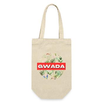 Gwada T-Shirt Gift Humor - Gift Bag for Bottles - nature - Front