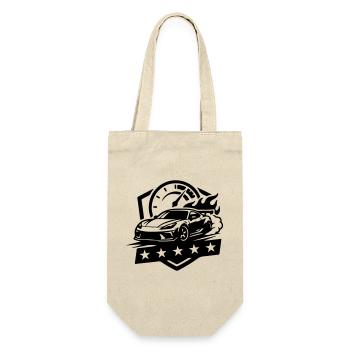 Car Speedometer Kmh Symbol - Gift Bag for Bottles - nature - Front