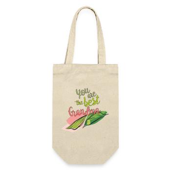 Tu es la meilleure grand-mère - Sac à bouteille - nature - Devant