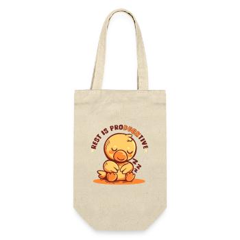 Le reste est productif - Sac à bouteille - nature - Devant