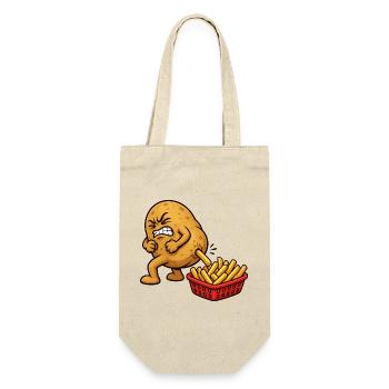 Préparation de pommes de terre Frites Frites drôles - Sac à bouteille - nature - Devant
