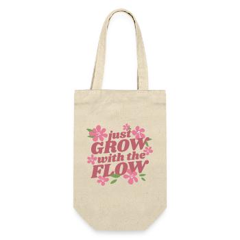 Femmes Grow Flow - Sac à bouteille - nature - Devant