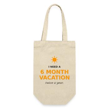 Des fêtes toute l’année - Sac à bouteille - nature - Devant