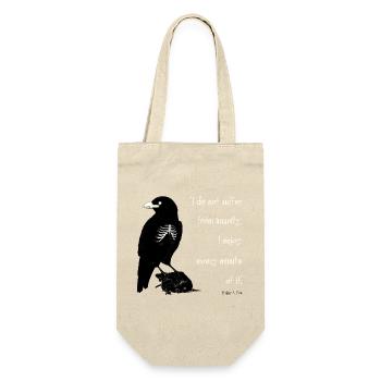 Estampe Scarleton Noir de Corbeau - Sac à bouteille - nature - Devant