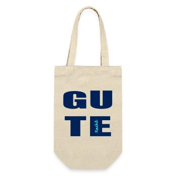 Gute Nacht - Geschenkbeutel für Flaschen - Natur - Vorne