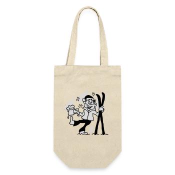 Apres-ski - Gift Bag for Bottles - nature - Front