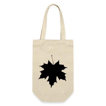 Autumn leaf (colours customizable) - Gift Bag for Bottles - nature - Front