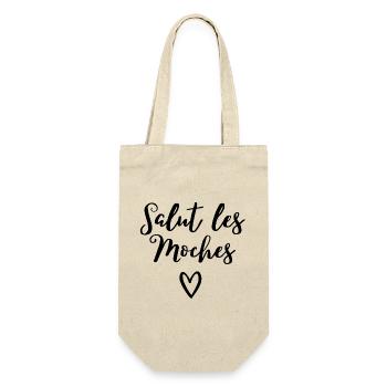 meilleure copine, meilleure amie, meilleure maman - Sac à bouteille - nature - Devant