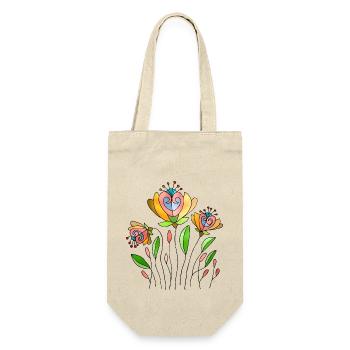 Flowers - Gift Bag for Bottles - nature - Front