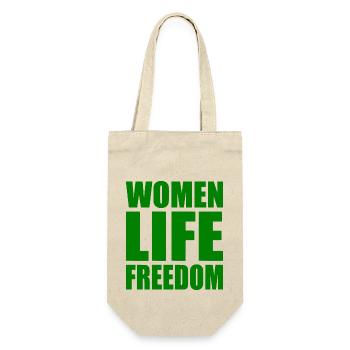 Women life freedom - Sac à bouteille - nature - Devant