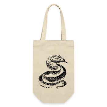 Silhouette de serpent - Sac à bouteille - nature - Devant