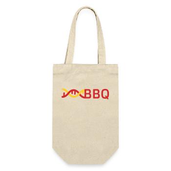 BBQ is in my DNA - Gift Bag for Bottles - nature - Front