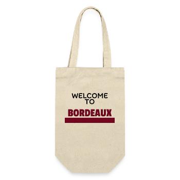 bienvenue a bordeaux - Sac à bouteille - nature - Devant
