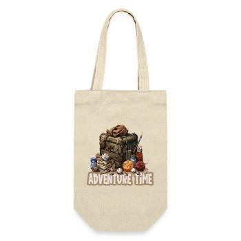 Rollenspiel Abenteuerzeit Fantasyausrüstung - Geschenkbeutel für Flaschen - Natur - Vorne