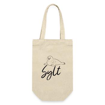 Sceau de Sylt - Sac à bouteille - nature - Devant