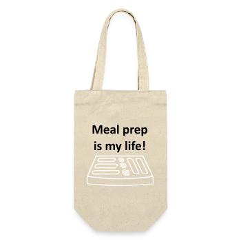 La préparation des repas, c’est ma vie ! - Sac à bouteille - nature - Devant