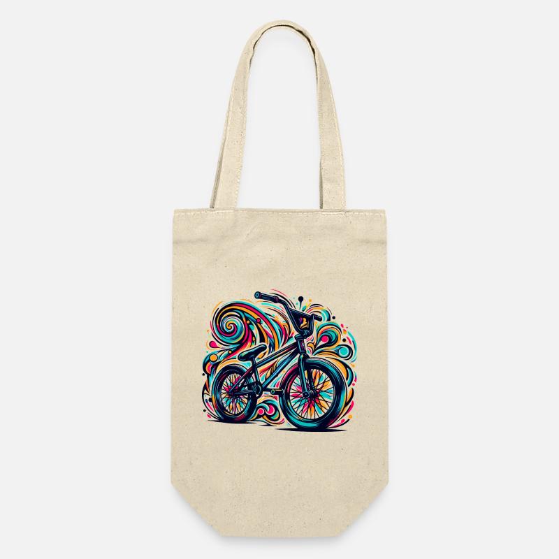 Bmx Bicycle Retro - BMX Vintage Design - Gift Bag for Bottles - nature