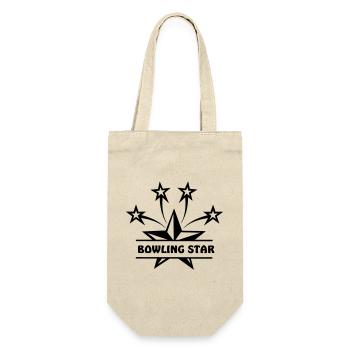 Bowling star - Gift Bag for Bottles - nature - Front