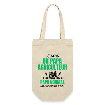 PAPA AGRICULTEUR - Sac à bouteille - nature - Devant