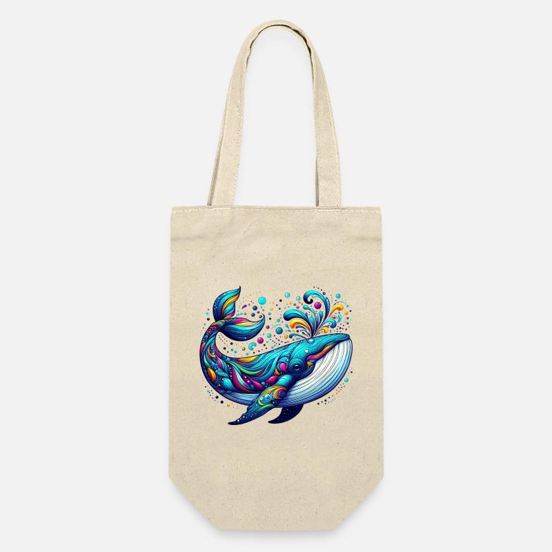 Baleine - Sac à bouteille - nature