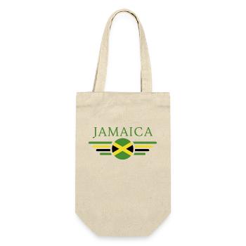 J’aime la Jamaïque, Style Design T-Shirt - Sac à bouteille - nature - Devant