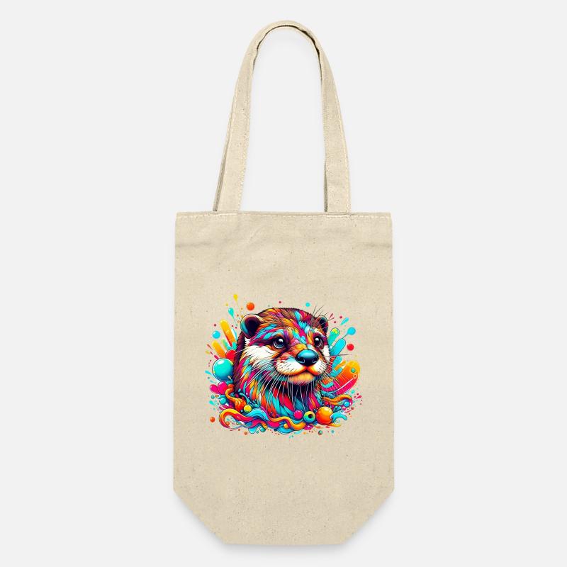 Loutre - Sac à bouteille - nature