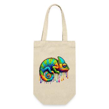 Caméléon - Sac à bouteille - nature - Devant