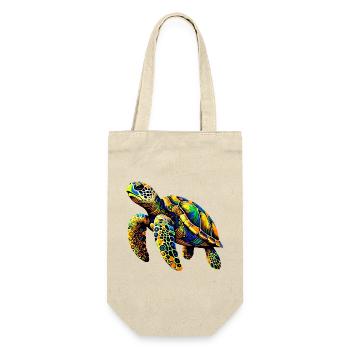 Turtle - Gift Bag for Bottles - nature - Front