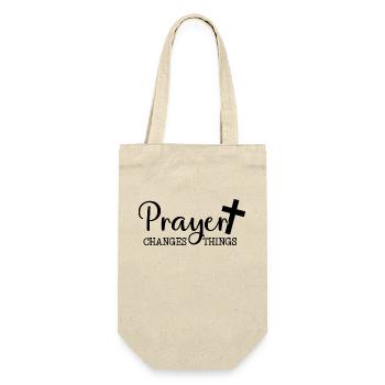 Prayer changes - Gift Bag for Bottles - nature - Front