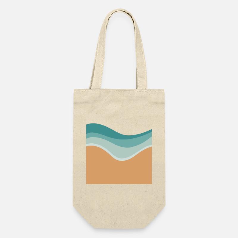 Plage minimale - Sac à bouteille - nature