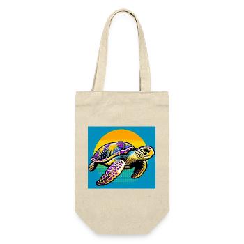turtle - Gift Bag for Bottles - nature - Front