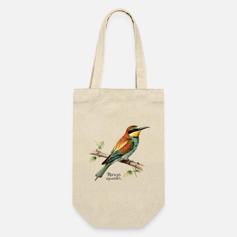 Guêpier d’Europe, illustration Merops apiaster - Sac à bouteille - nature