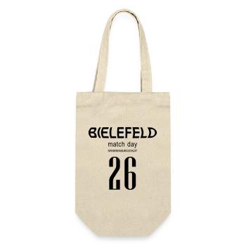 Bielefeld Matchday 2026 - Geschenkbeutel für Flaschen - Natur - Vorne