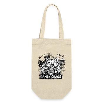 Ramen Nouilles, Amoureux des Chats, Kats Kawaii Rétro - Sac à bouteille - nature - Devant