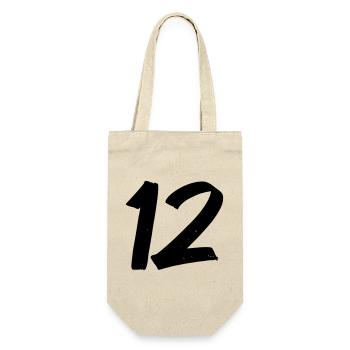 22 - Gift Bag for Bottles - nature - Front