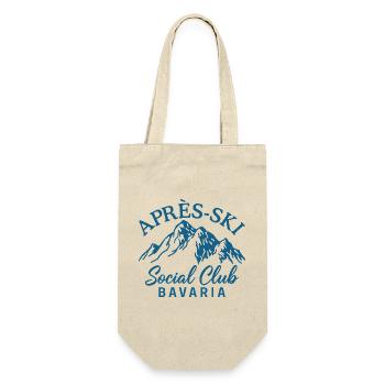 Apres Ski Social Club Bavaria - Geschenkbeutel für Flaschen - Natur - Vorne