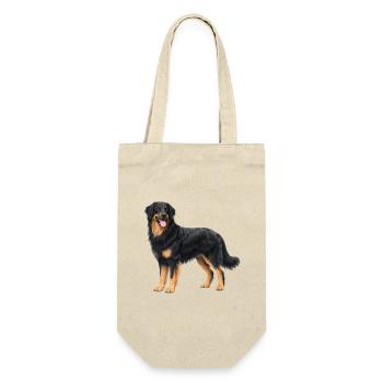 Realistic Hovawart - Gift Bag for Bottles - nature - Front
