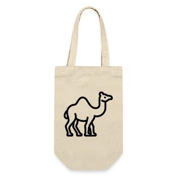 camel - Gift Bag for Bottles - nature - Front