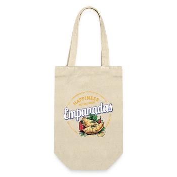 Empanada Snack Vintage Espagne Rétro Dumplings - Sac à bouteille - nature - Devant