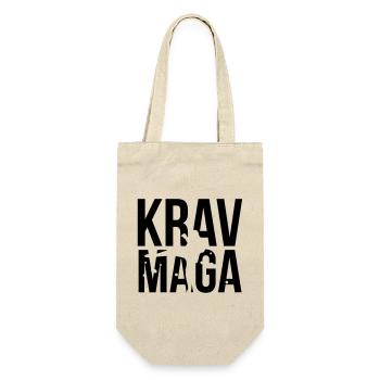 krav maga - Gift Bag for Bottles - nature - Front